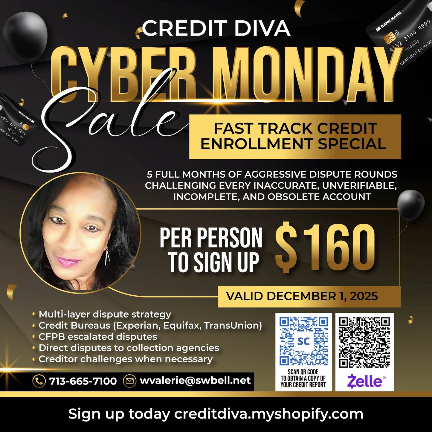 π₯ CYBER MONDAY CREDIT ENROLLMENT SPECIAL! π₯ DECEMBER 1, 2025 β LIMITED SLOTS!