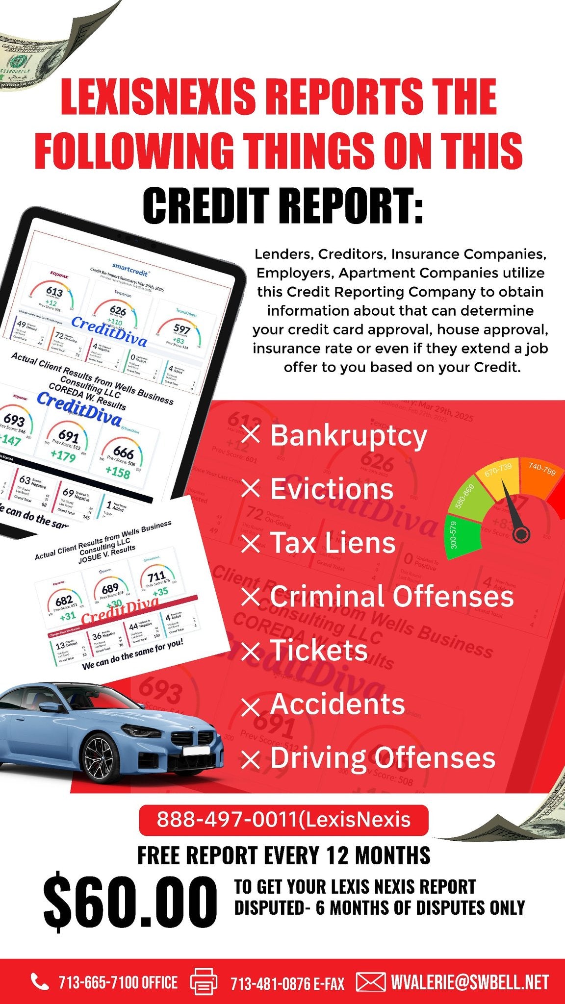 π LexisNexis Dispute + CFPB Escalation Package (3 Months) Price: $60.00 Category: Credit Profile Cleanup | Third-Party Report Disputes