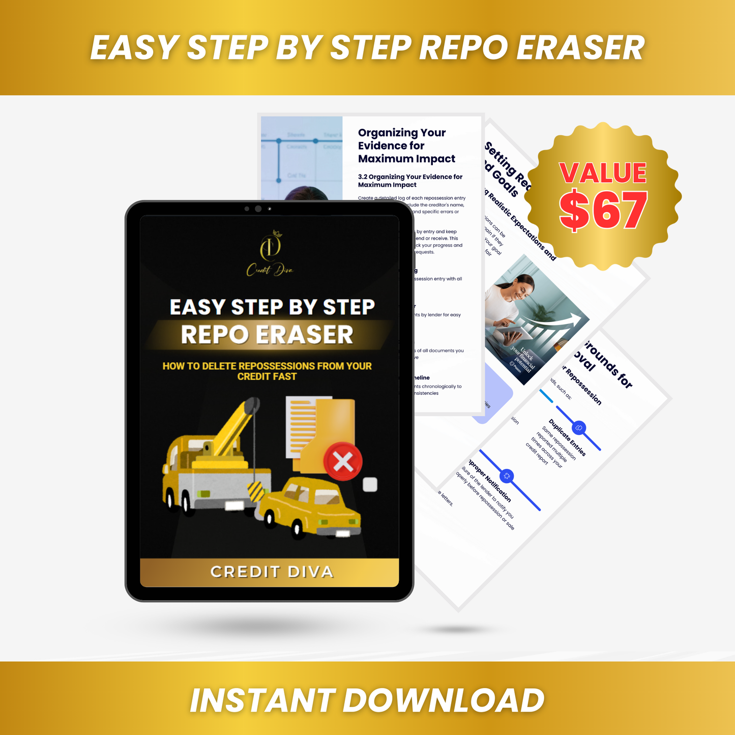 Repo Eraser: How to Delete Repossessions from Your Credit Fast
