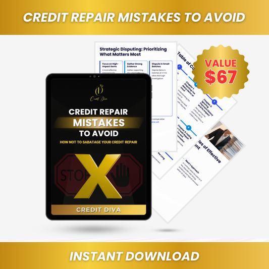 Credit Repair Mistakes to Avoid Guide